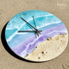 Custom Ocean Wave Resin Art Timepiece-Hera Concept House Limited