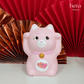 Custom Drawing Japanese White Ceramic Lucky Cat - Hera Concept House Limited