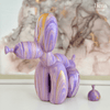 Fluid Art Balloon Dog (Purple)-Hera Concept House Limited