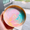 Fluid Art Brass Circular Tray-Hera Concept House Limited