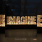 Custom Resin Art Letter LED Light-Hera Concept House Limited