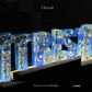 Custom Resin Art Letter LED Light-Hera Concept House Limited